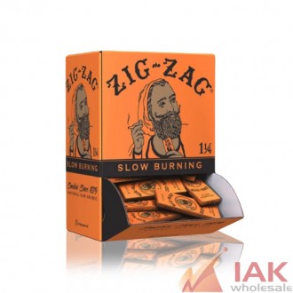 *zigzag - Orange Rolling Papers 1 1/4 48ct*
