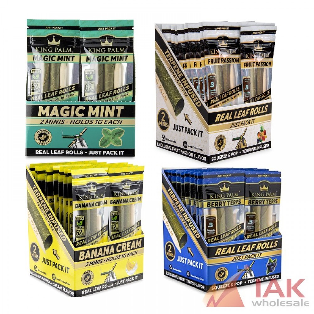 *KING PALM - MINI CONES 2PK 20CT*