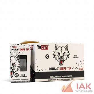 *wulf - Knife Tip 510 Thread Attachment 12ct*