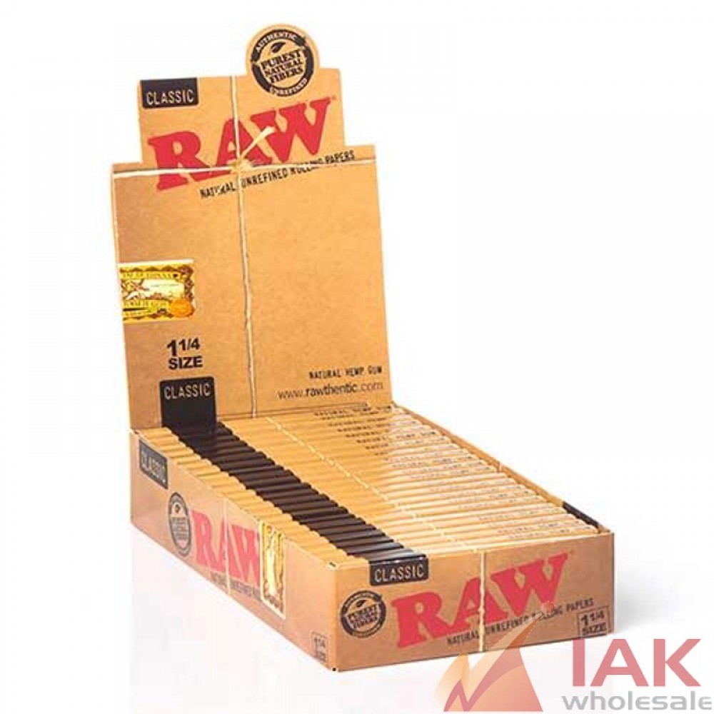*RAW - CLASSIC 1 1/4 PAPERS 24CT*