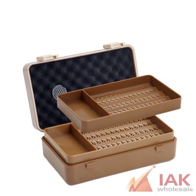 *PLASTIC HUMIDOR BOX WITH CIGAR CUTTER*