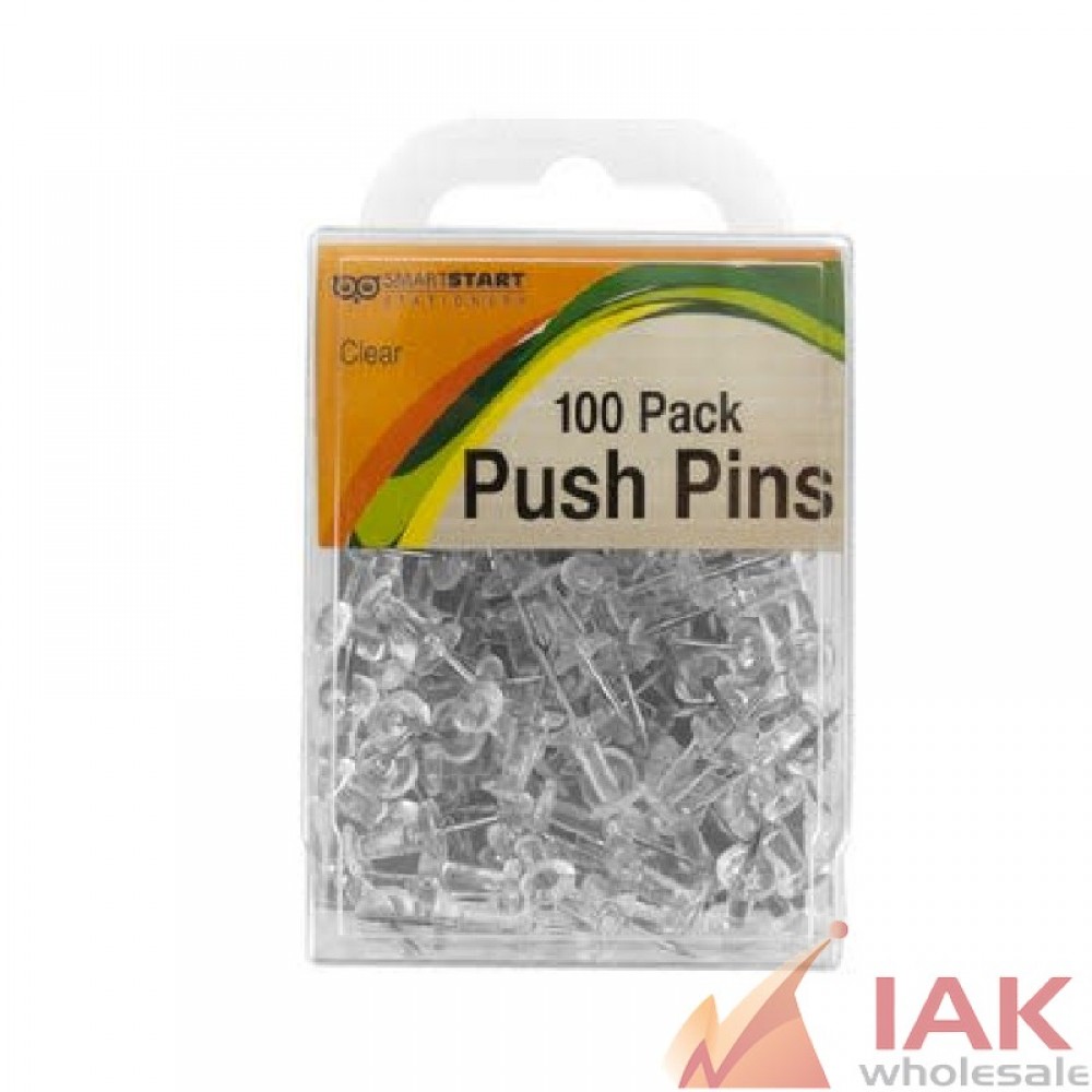 *CLEAR PUSH PINS*