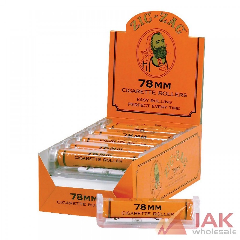 *ZIGZAG - 78MM ROLLER 12CT*
