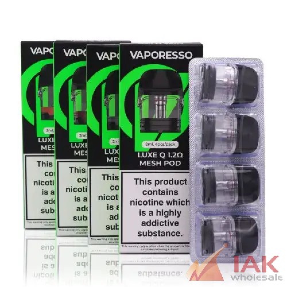 Vaporesso Luxe Q Pod 2ML 4PK – Replacement Refillable Pods