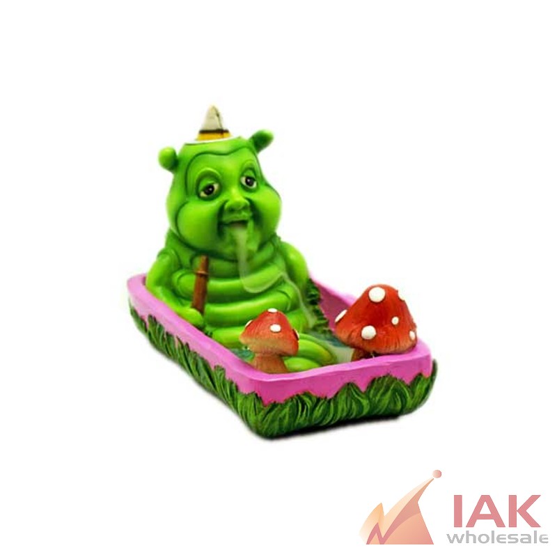 *CATERPILLAR BACK FLOW INCENSE BURNER* 3159