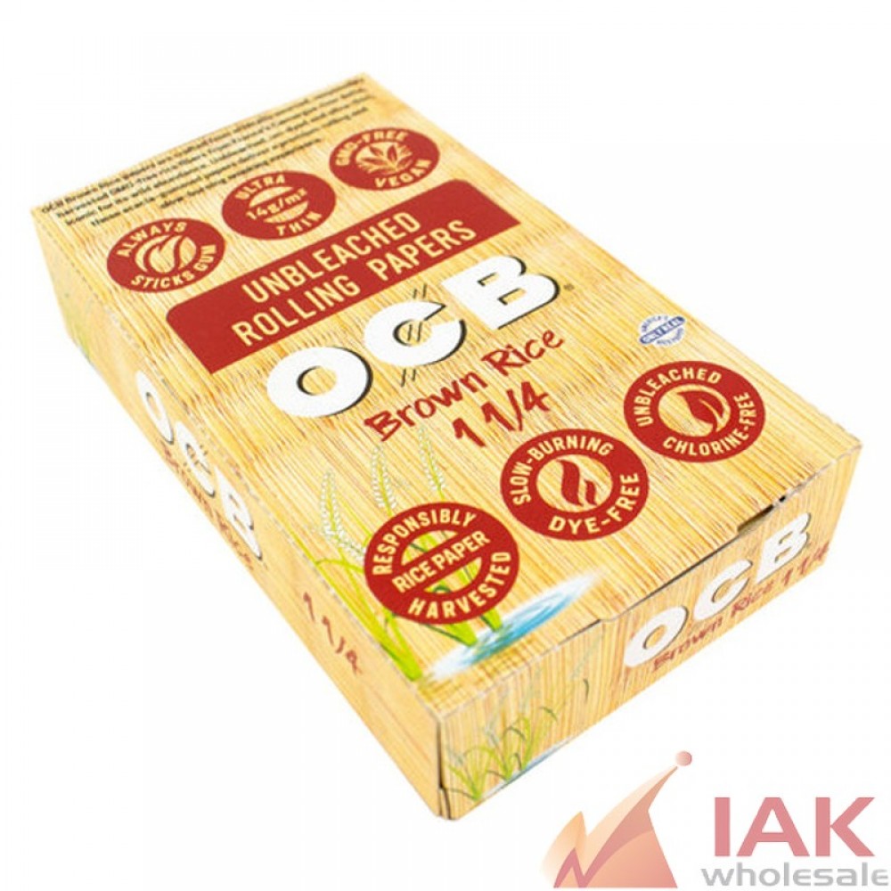 *OCB - RICE ROLLING PAPERS 1 1/4 24CT*