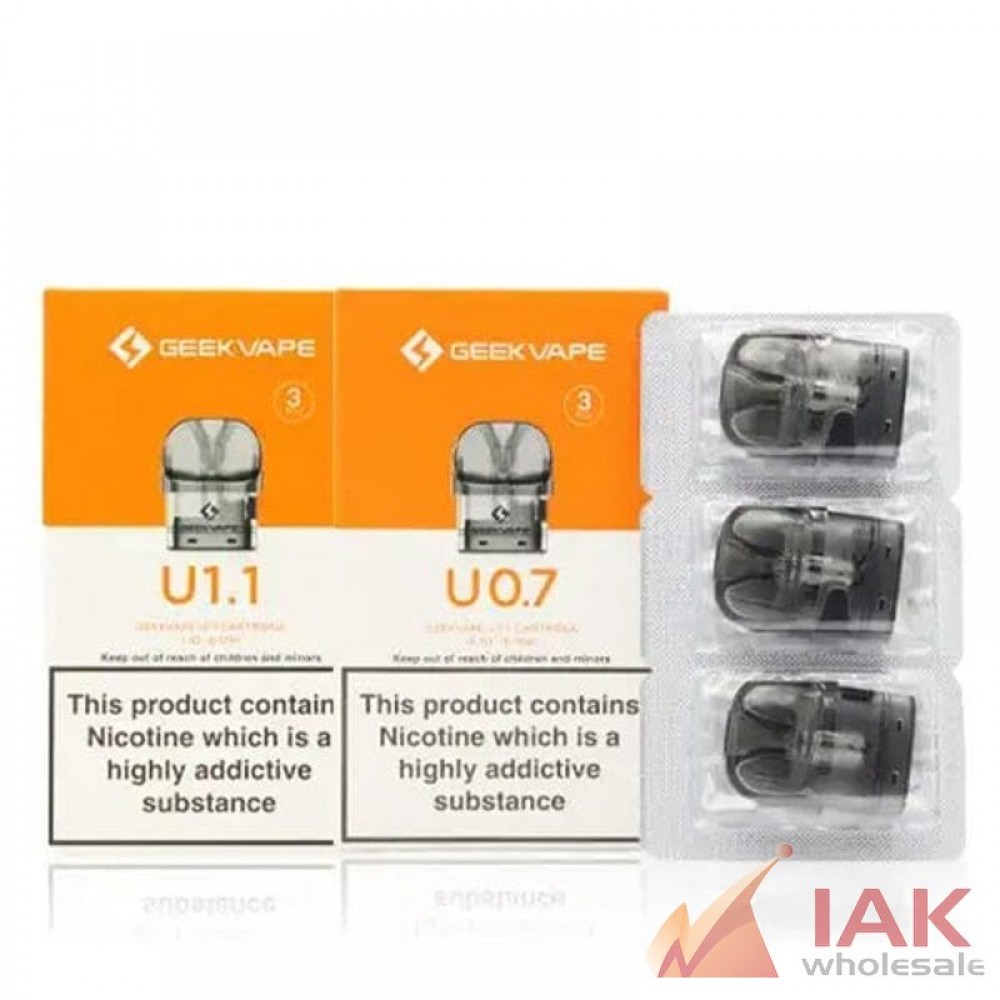 Geekvape Aegis U Pod 3PK – 2ml Replacement Pods with Mesh Coil