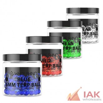 *white Rhino - 6mm Terp Balls 50pk*