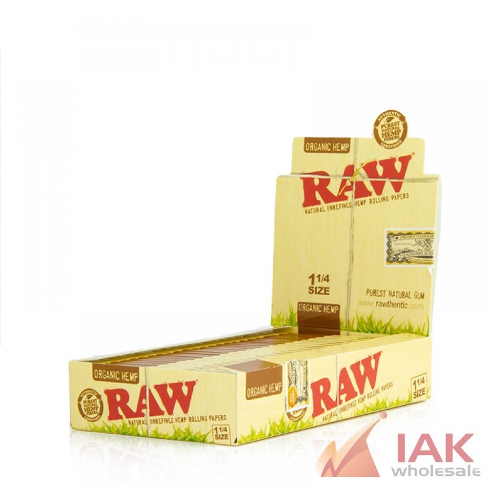 *RAW - ORGANIC 1 1/4 PAPERS 24CT*