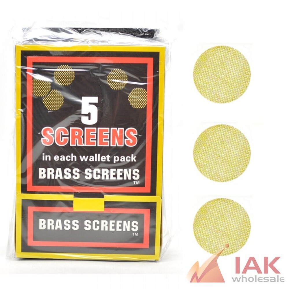 PIPE SCREEN - BRASS/GOLD (100/dsp), DSP