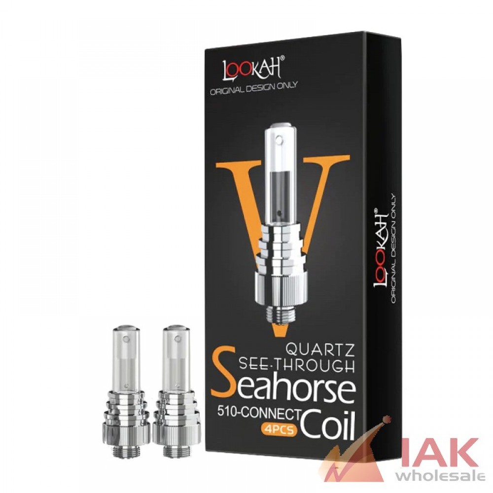 *LOOKAH - SEAHORSE PRO V COIL QUARTZ 4CT*