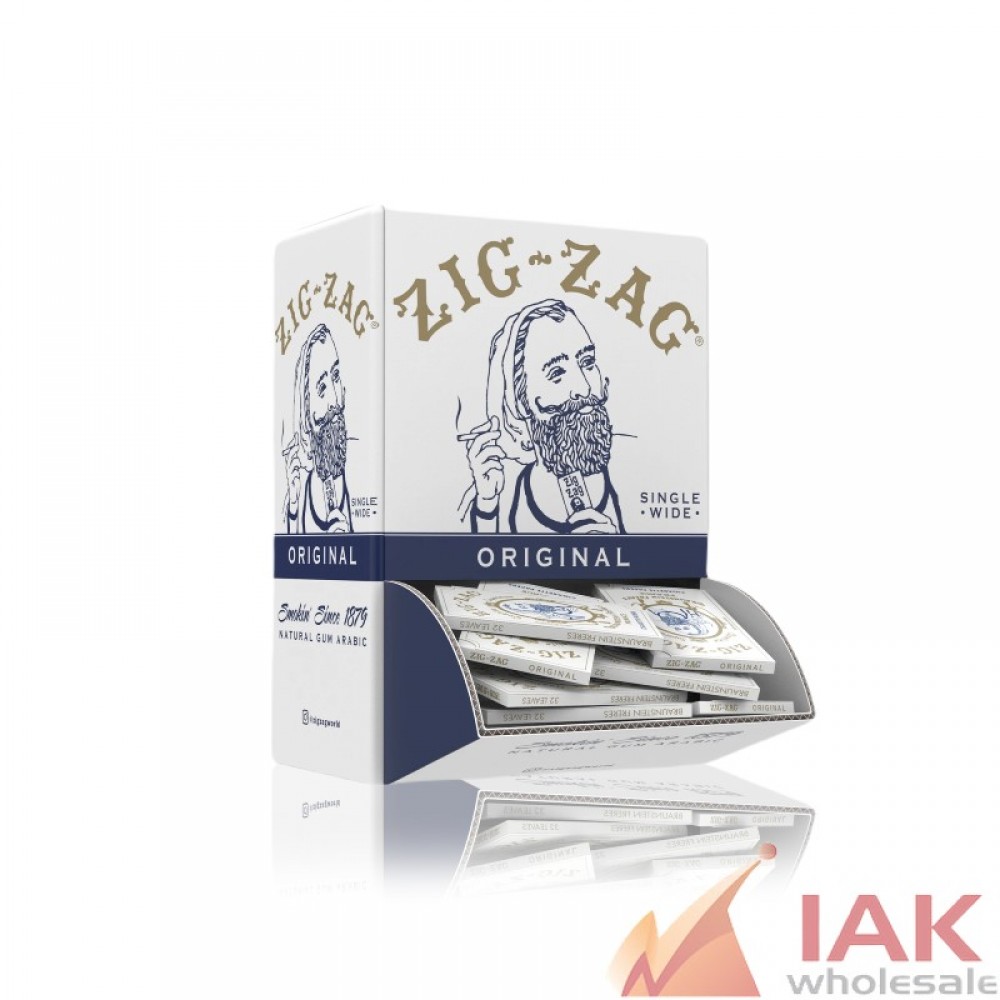 *ZIGZAG - WHITE ROLLING PAPERS 48CT*