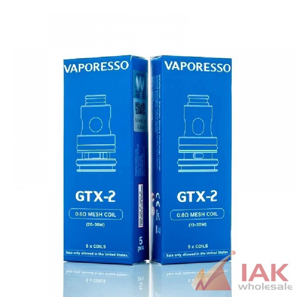 *VAPORESSO - GTX-2 COIL 5PK*