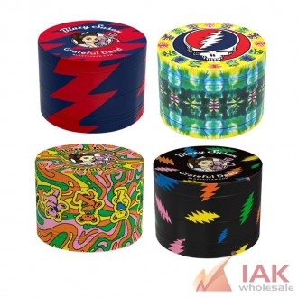 *blazy Susan X Grateful Dead - 4pc Grinder 6ct*