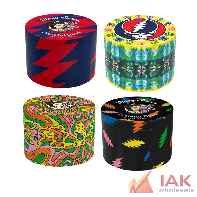 *BLAZY SUSAN X GRATEFUL DEAD - 4PC GRINDER 6CT*