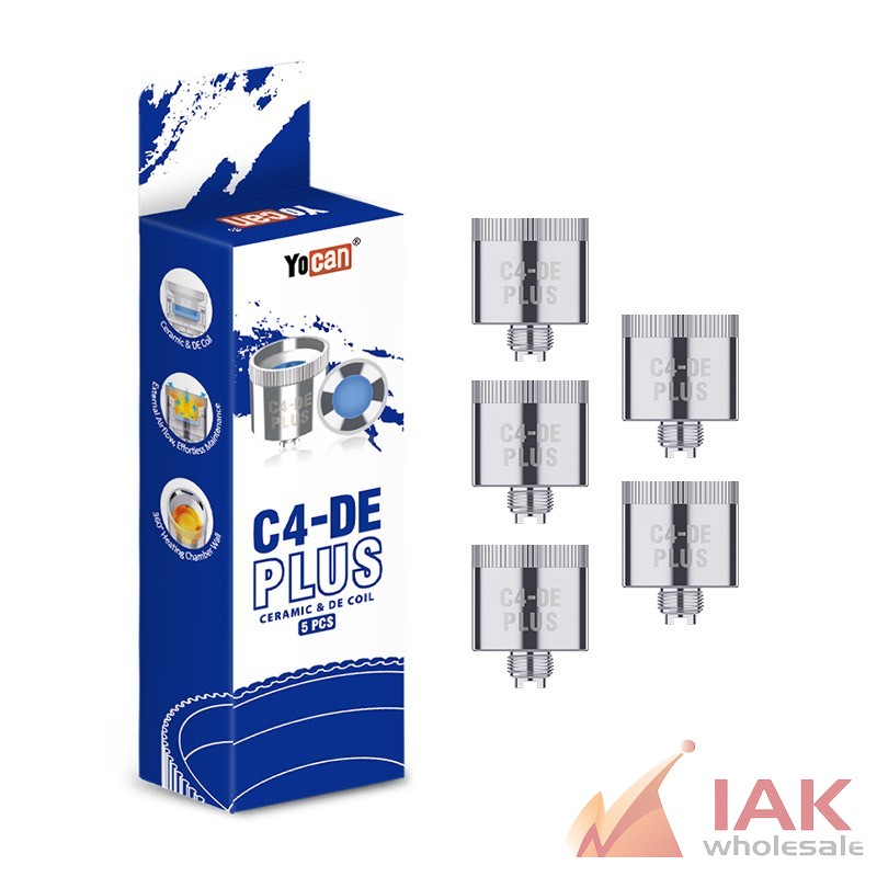 *YOCAN - CYLO C4-DE PLUS COIL 5CT*