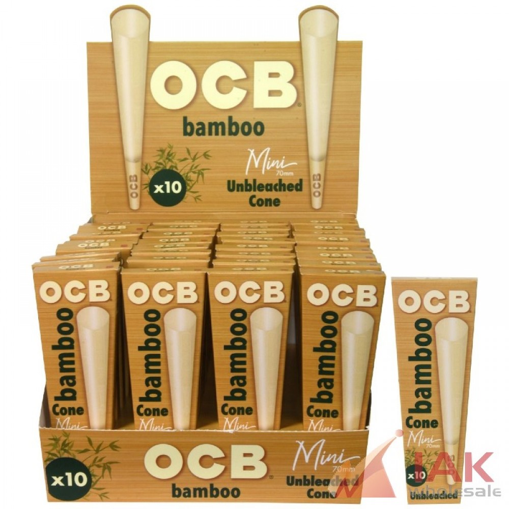 *OCB - BAMBOO CONE 70MM 32CT*