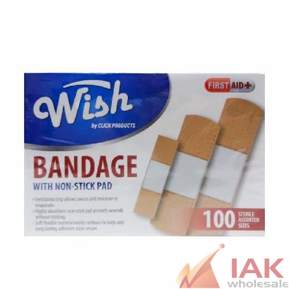 *WISH BANDAGE 100CT*